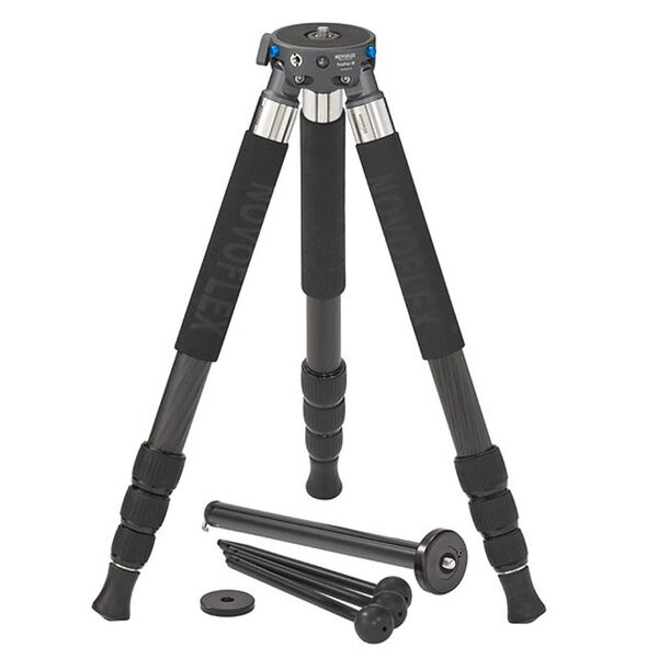 Novoflex TrioPod-M mit kompakten 4-Segment Carbonbeinen 