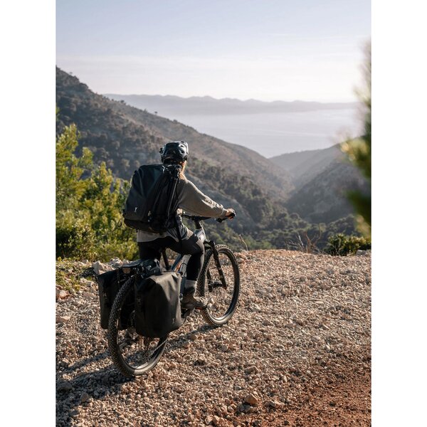 Nya-Evo Fjord Bike 28 wasserdichte Fahrradtasche  Graphite