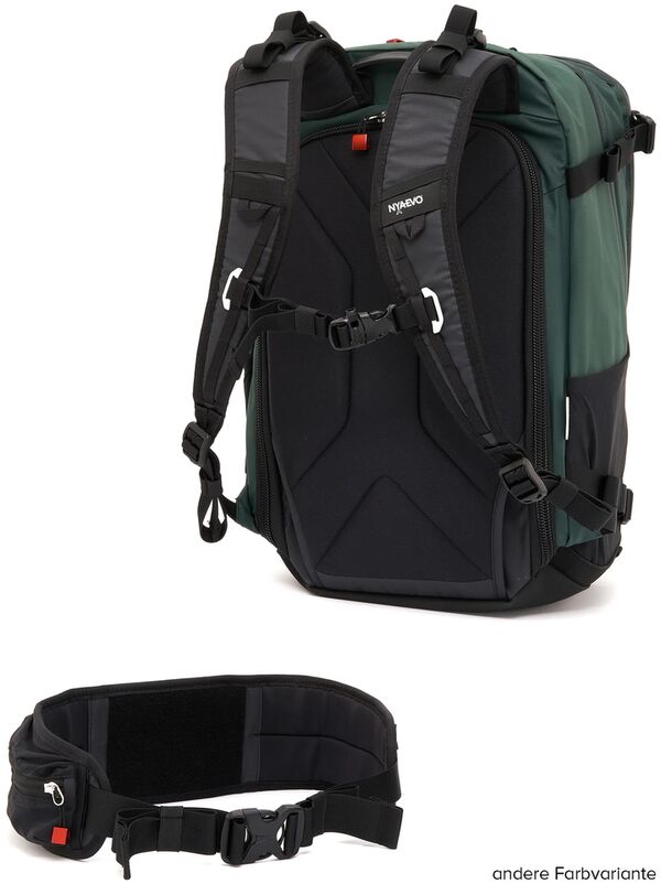 Nya-Evo Rucksack Fjord 36 Action Pack Econly  36 Liter Canyon Red