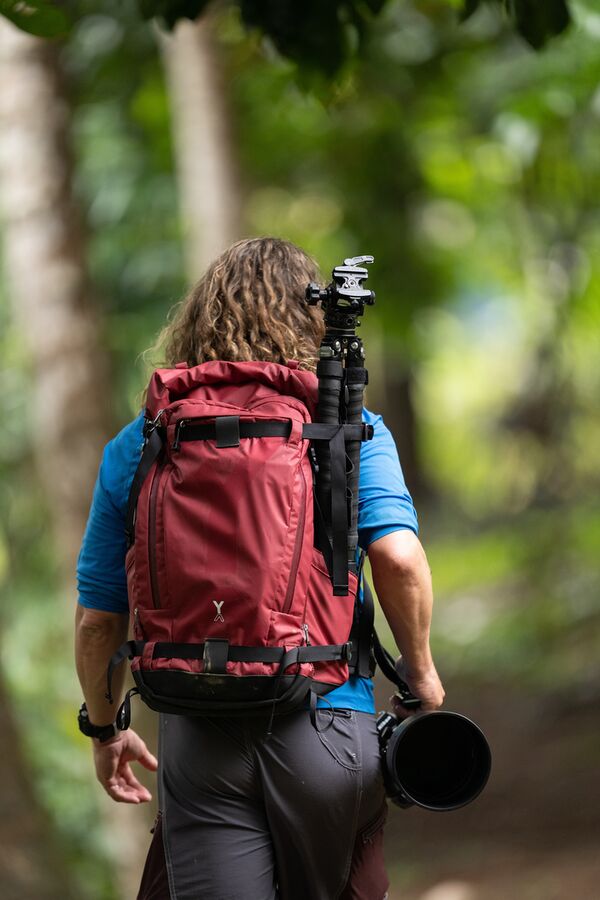 Nya-Evo Rucksack Fjord 60-C Action Pack Econyl  60 Liter Canyon Red