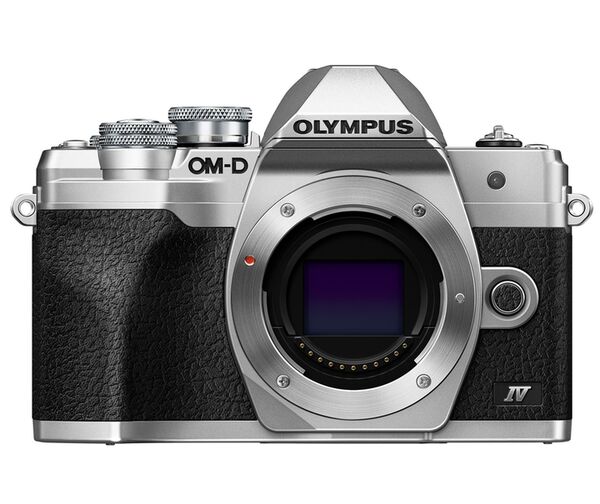 Olympus OM-D E-M10 Mark IV Gehäuse  Micro Four Thirds silber