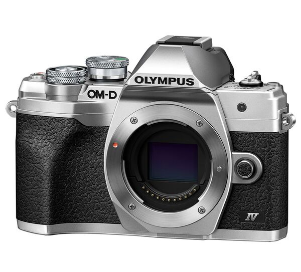 Olympus OM-D E-M10 Mark IV Gehäuse  Micro Four Thirds silber