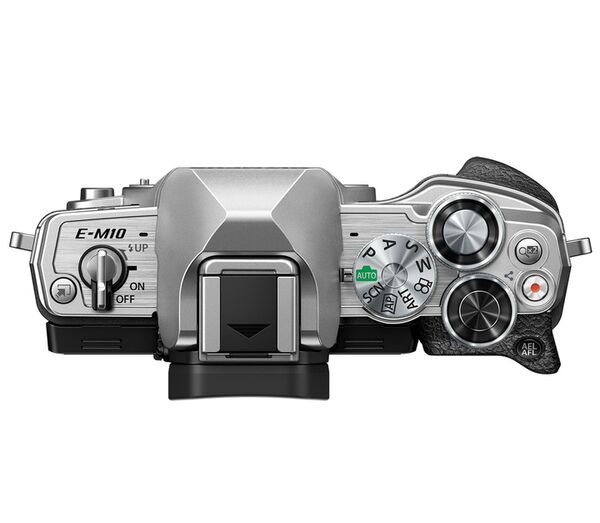 Olympus OM-D E-M10 Mark IV Gehäuse  Micro Four Thirds silber