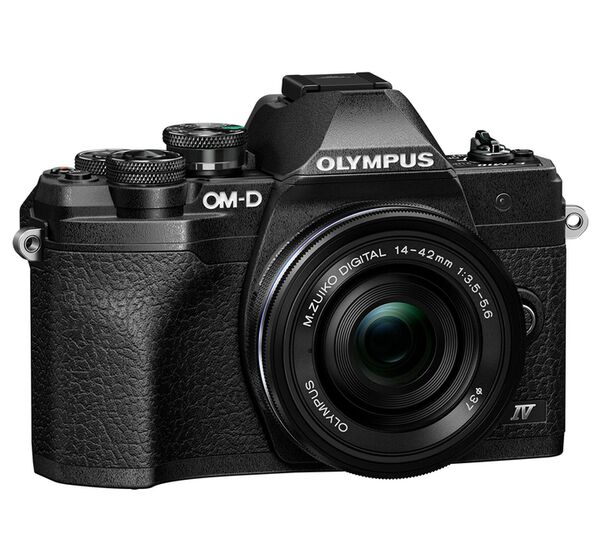 Olympus OM-D E-M10 Mark IV Pancake Kit  Micro Four Thirds schwarz