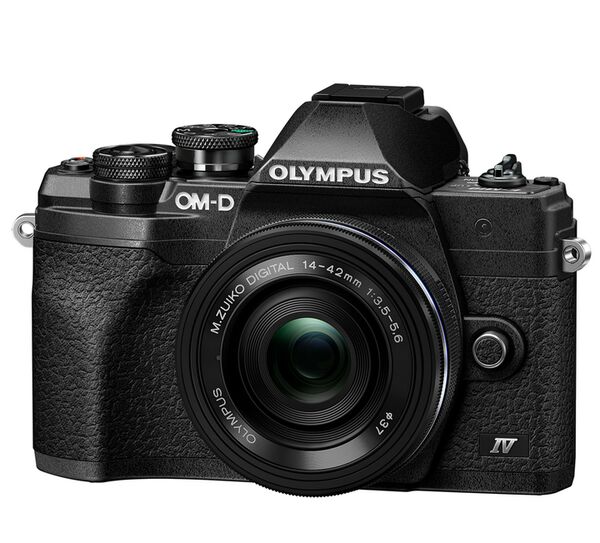 Olympus OM-D E-M10 Mark IV Pancake Kit  Micro Four Thirds schwarz