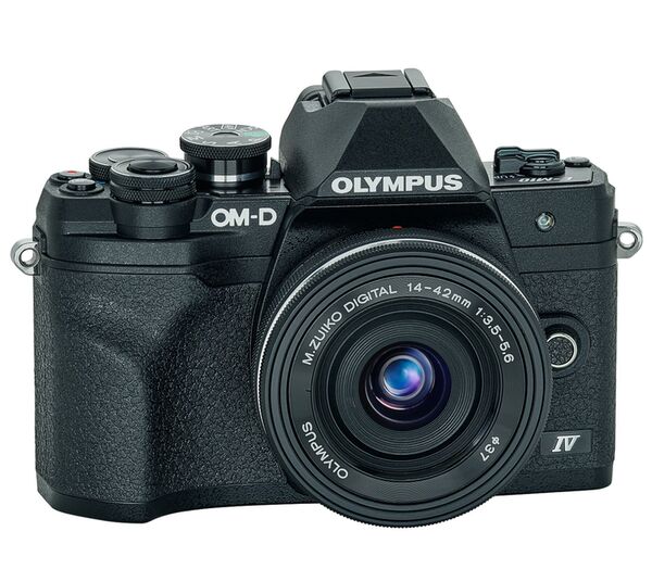 Olympus OM-D E-M10 Mark IV Pancake Kit  Micro Four Thirds schwarz