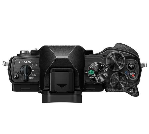 Olympus OM-D E-M10 Mark IV Pancake Kit  Micro Four Thirds schwarz