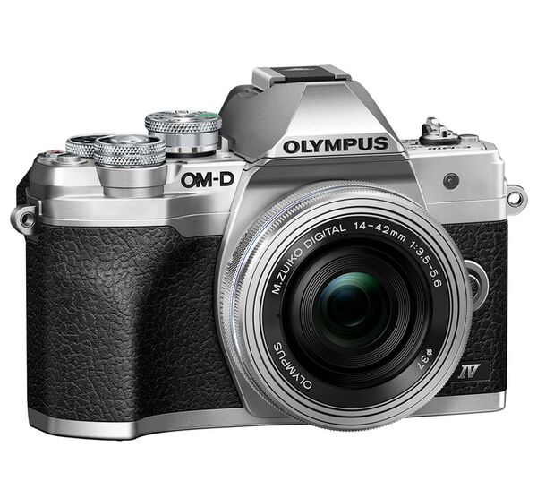 Olympus OM-D E-M10 Mark IV Pancake Kit  Micro Four Thirds silber