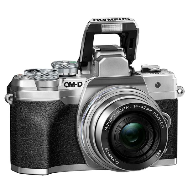 Olympus OM-D E-M10 Mark IV Pancake Kit  Micro Four Thirds silber