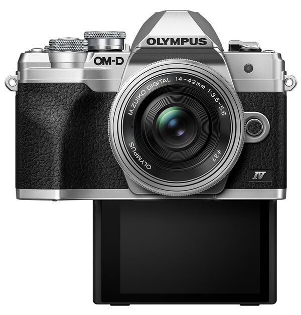 Olympus OM-D E-M10 Mark IV Pancake Kit  Micro Four Thirds silber