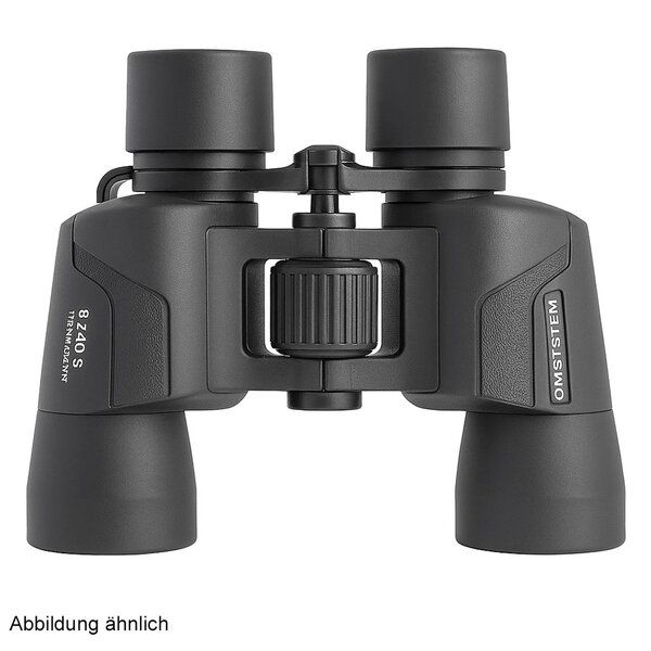 OM SYSTEM 8-16x40 S Fernglas schwarz inkl. Tasche und Trageriemen 