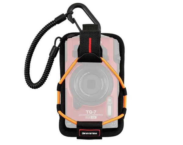 OM SYSTEM CSCH-123 TG orange, Sporthalterung für Kameras 