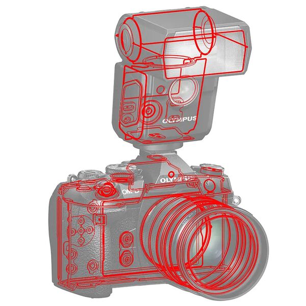 OM SYSTEM FL-700 WR Blitzgerät drahtlos 