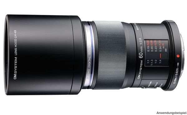 OM SYSTEM M.Zuiko 60mm f/2,8 ED Makro  Micro Four Thirds schwarz