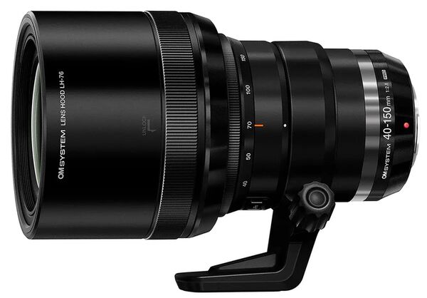 OM SYSTEM M.Zuiko AF 40-150mm f/2,8 Pro ED  Micro Four Thirds schwarz