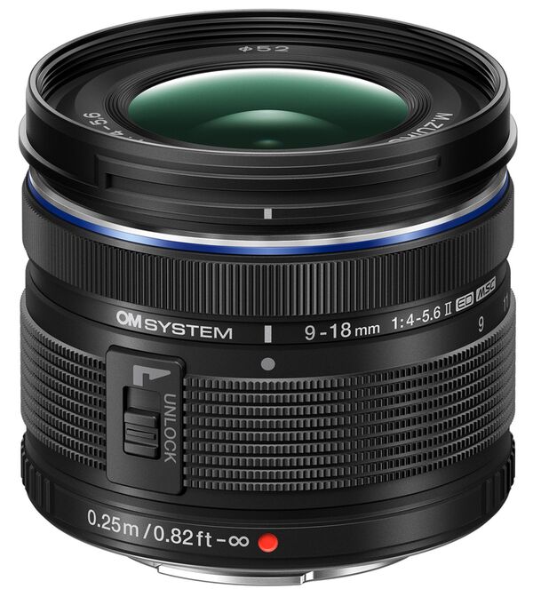 OM SYSTEM M.Zuiko Digital 9-18mm f/4.0-5.6 ED II 