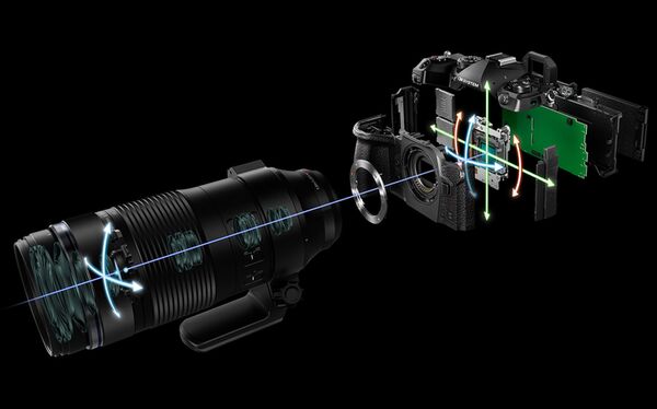 OM SYSTEM M.Zuiko Digital ED 100-400mm f/5,0-6,3 IS II  Micro Four Thirds