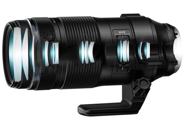 OM SYSTEM M.Zuiko Digital ED 100-400mm f/5,0-6,3 IS II  Micro Four Thirds