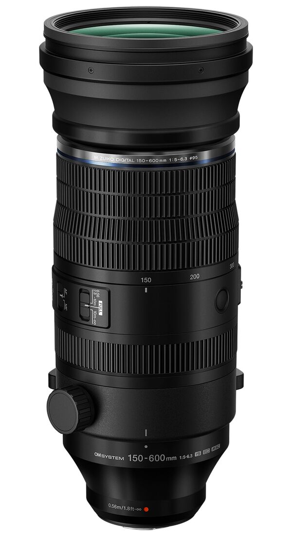 OM SYSTEM M.Zuiko Digital ED 150-600mm f/5.0-6.3 IS  MFT