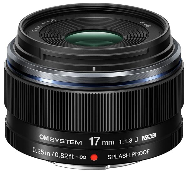 OM SYSTEM M.Zuiko Digital ED 17mm f/1,8 II  Micro Four Thirds