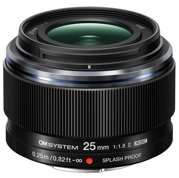 OM SYSTEM M.Zuiko Digital ED 25mm f/1,8 II  Micro Four Thirds