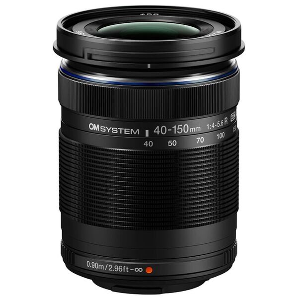 OM SYSTEM M.Zuiko ED 40-150mm f/4,0-5,6 R  Micro Four Thirds schwarz