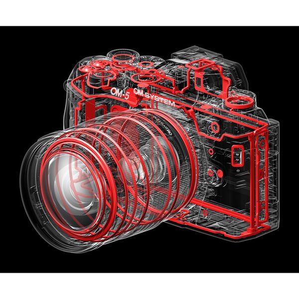 OM SYSTEM OM-5 II Gehäuse  schwarz