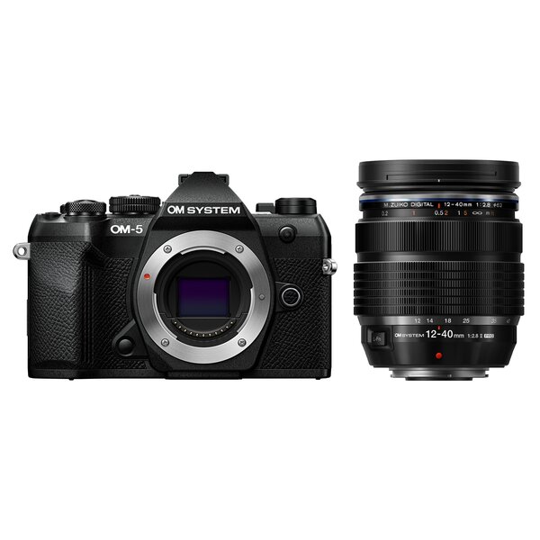 OM SYSTEM OM-5 II + M.Zuiko Digital ED 12-40mm f/2.8 PRO II  schwarz