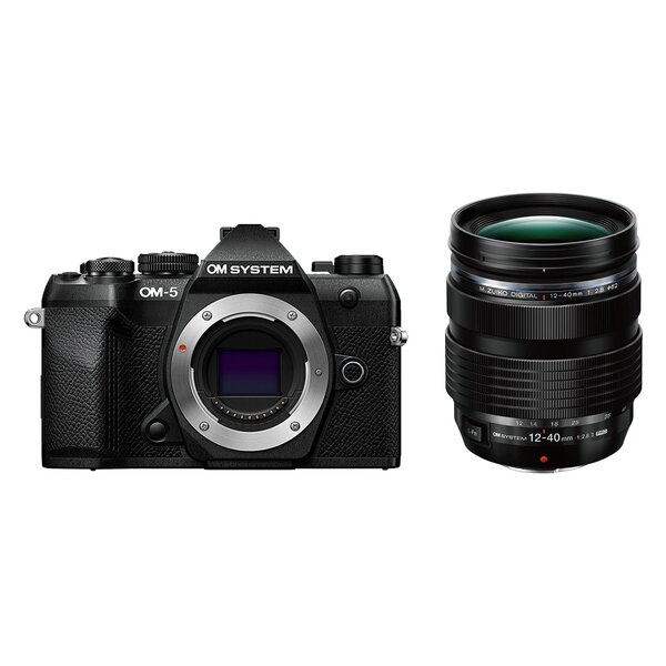 OM SYSTEM OM-5 II + M.Zuiko Digital ED 12-40mm f/2.8 PRO II  schwarz