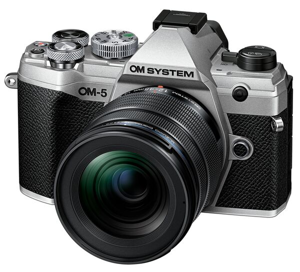 OM SYSTEM OM-5 + M.Zuiko AF 12-45mm f/4 Pro ED - Retourenware -  silber