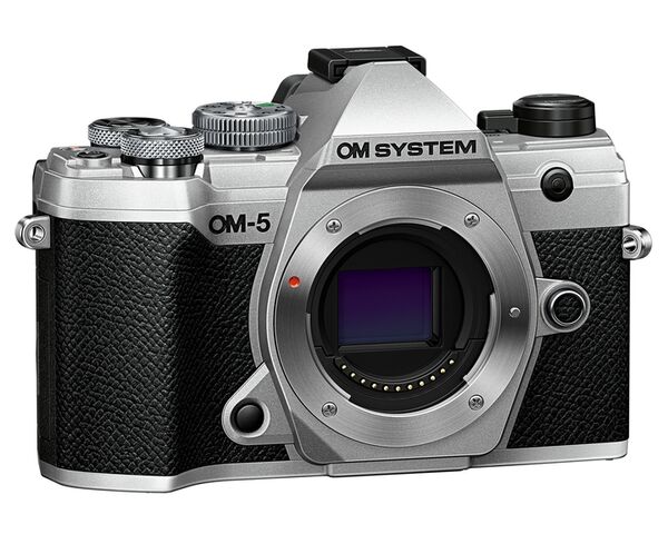 OM SYSTEM OM-5 Gehäuse  silber