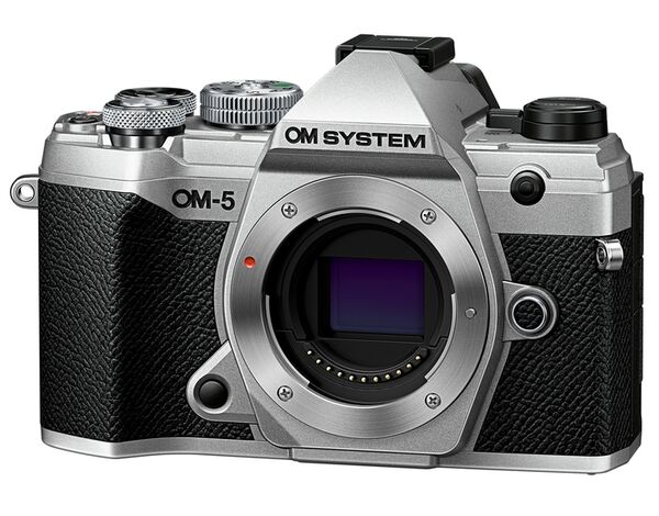 OM SYSTEM OM-5 Gehäuse  silber