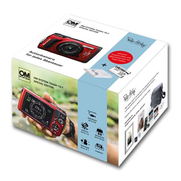 OM SYSTEM TG-7  schwarz Special Edition Kit