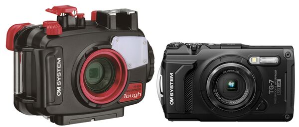 OM SYSTEM TG-7 + Unterwassergehäuse PT-059 