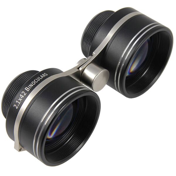 Omegon Fernglas 2.1x42 für Sternfeldbeobachtung 