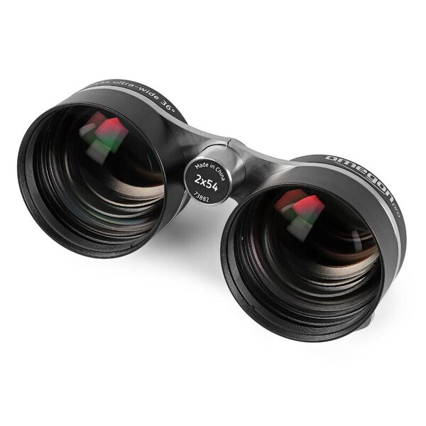 Omegon Fernglas 2x54 für Sternfeldbeobachtung 