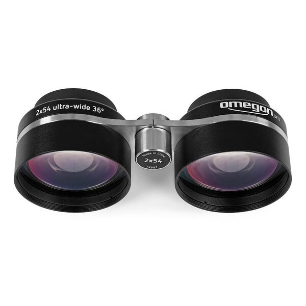 Omegon Fernglas 2x54 für Sternfeldbeobachtung 
