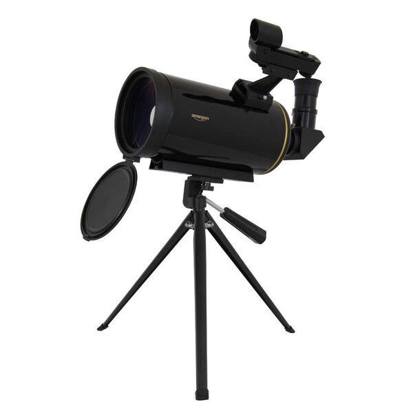 Omegon Maksutov Teleskop MightyMak 90 mit LED-Sucher 