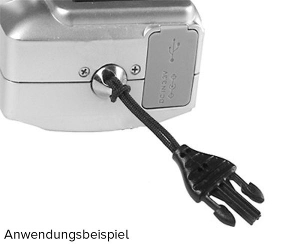 OP/TECH BIN/OP-Strap - QD, Black 