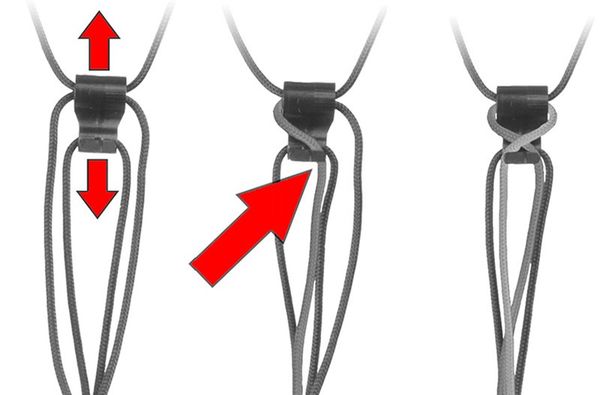 OP/TECH Compact Strap Trio, black 