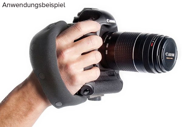 OP/TECH E-Z Grip Strap, Black 