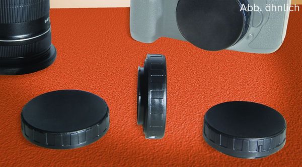 OP/TECH Objekitvrückdeckel Lens Mount Caps Single  Nikon