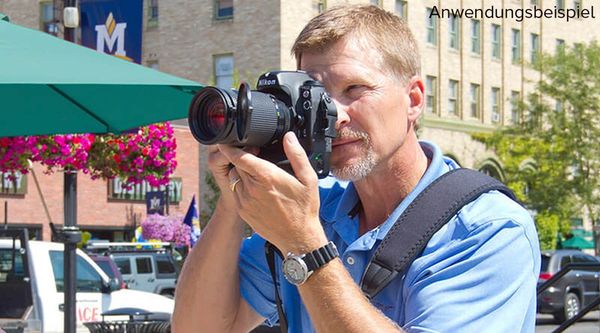 OP/TECH Urban Sling black, (eingearbeitetes Stahlseil) 