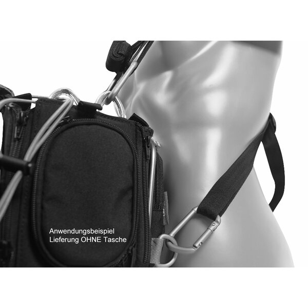 Orca OR-400 Sound Bag Harness Lightweight and Compact, Schultergurt 