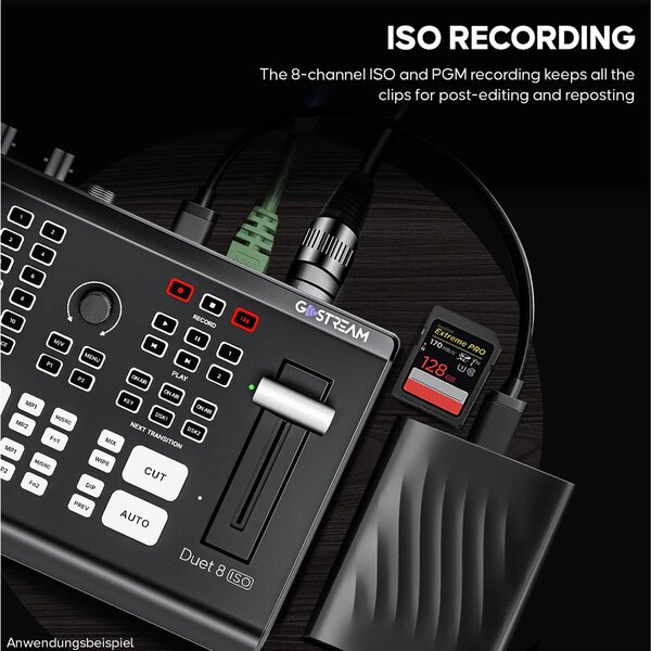 Osee GoStream Duet 8 ISO 