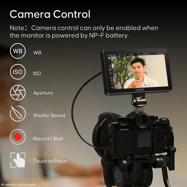 Osee Mega G7 Pro Camera Control Monitor 7 Zoll 