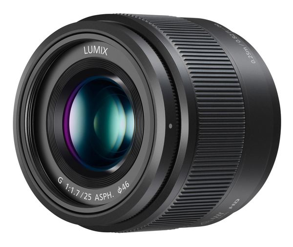 Panasonic AF  25mm f/1,7 Asph. G  schwarz Micro Four Thirds