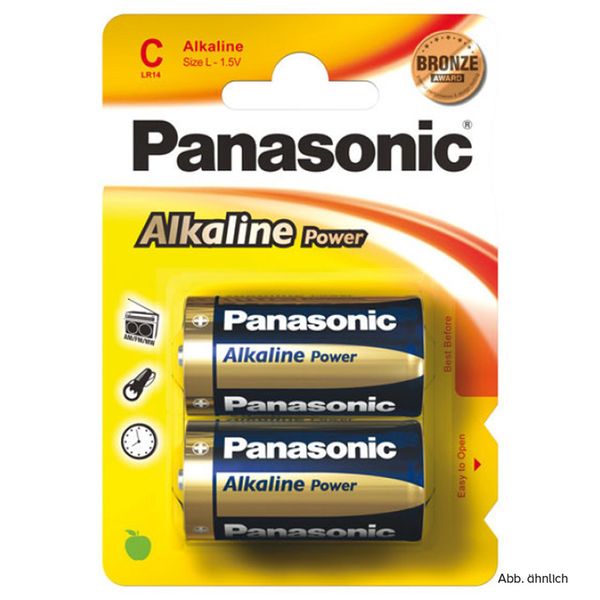 Panasonic Batterie Alkaline Power Baby  2er-Pack