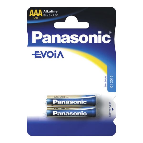 Panasonic Batterie Evolta Micro AAA  2er-Pack
