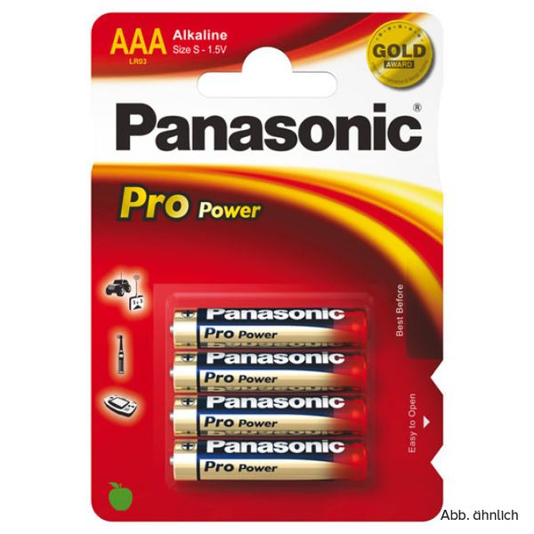 Panasonic Batterie Pro Power Micro  4er-Pack
